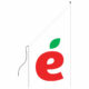 K180715-B - Kioskvlag Univé - 75x75x150cm